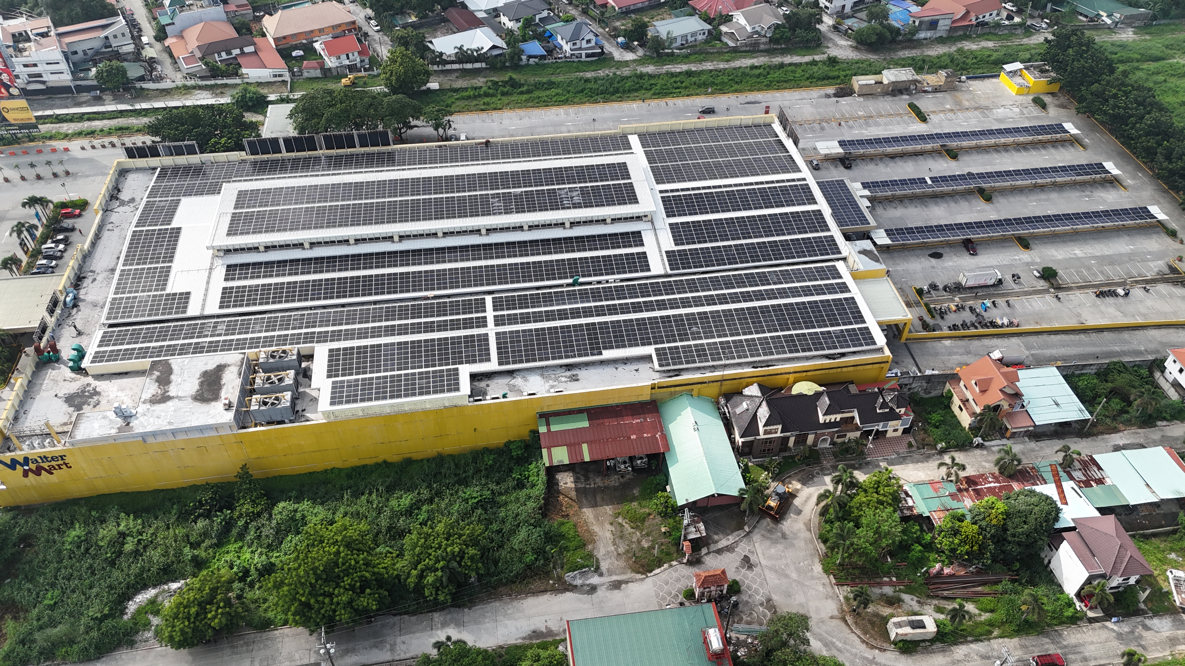 WALTERMART SAN FERNANDO commercial solar installation